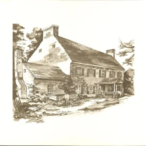 Print (Sepia): Daniel Boone Home