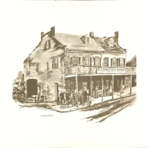 Print (Sepia): Farmer's Home